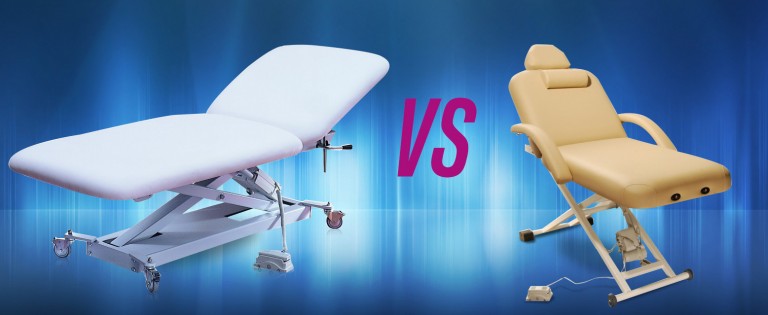 2-part versus 3-part massage tables