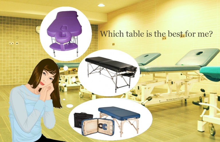 What size of massage table suits you best?