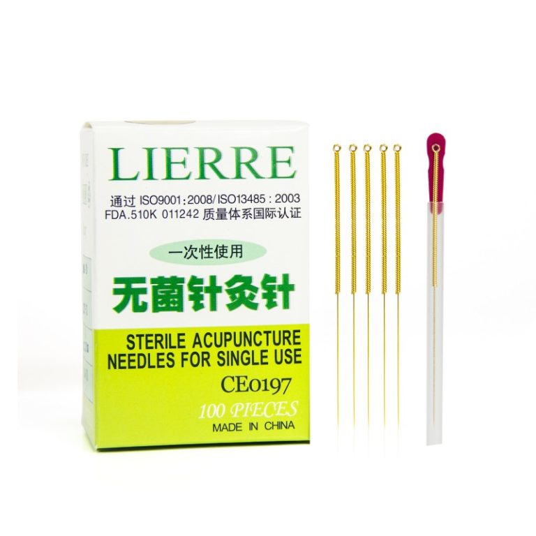 Lierre Golden Acupuncture Needles from Lierre Canada