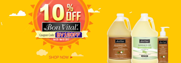 Save 10% on the Bon Vital’ Products