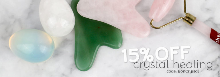 15% OFF coupon code on Crystal Healing products
