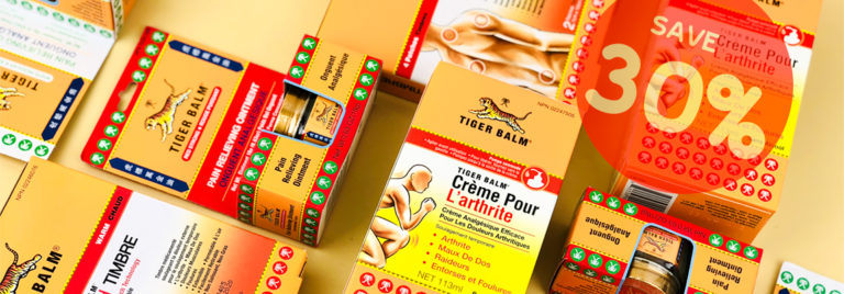 All Items from Tiger Balm at 30% OFF!