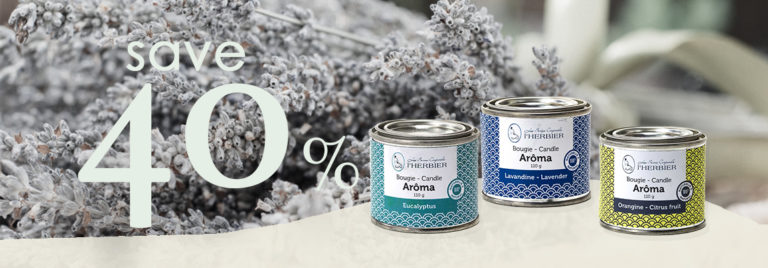 Massage Candles From L’Herbier 40% OFF!