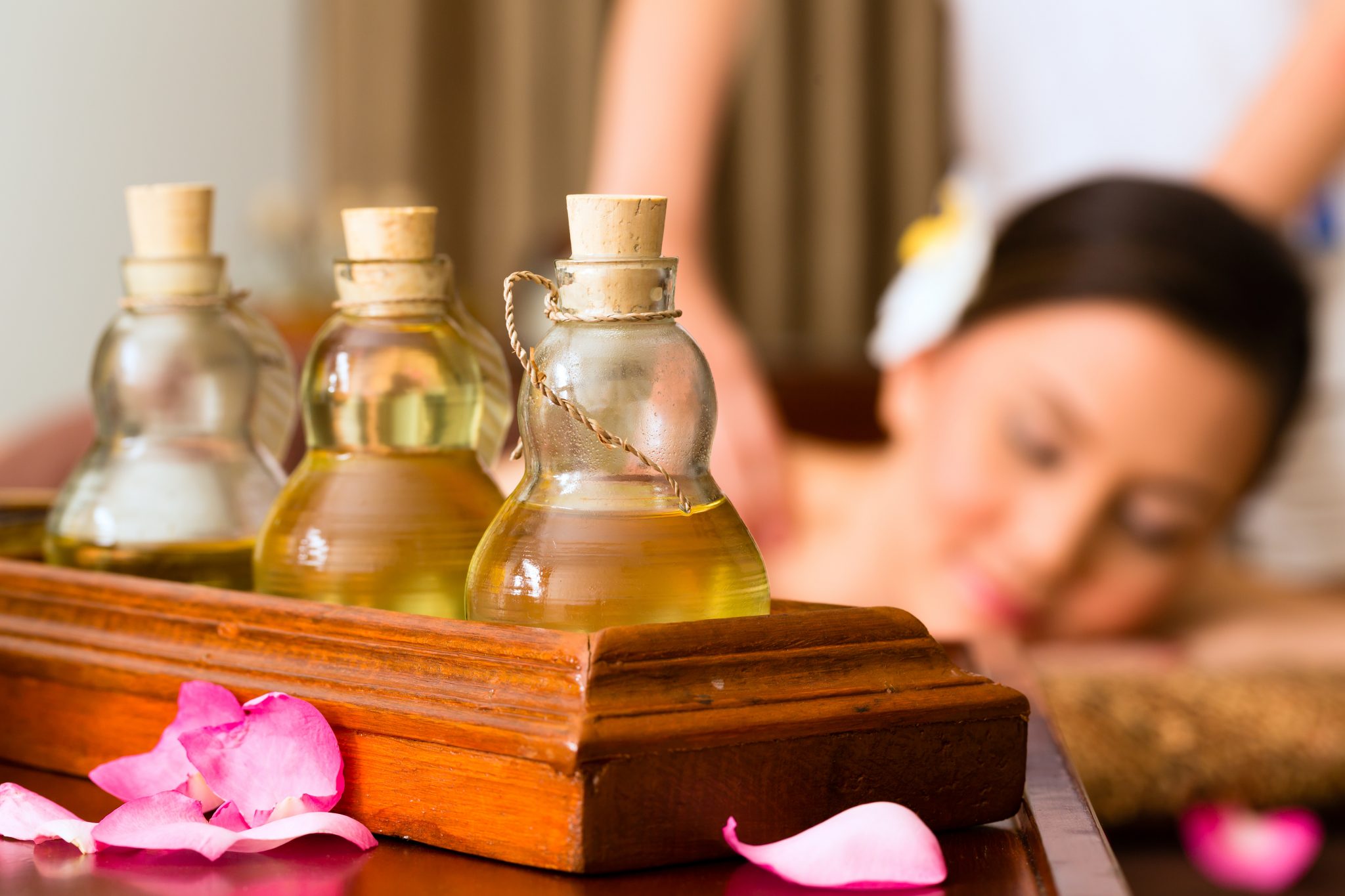 Aromatherapy massage oils deals