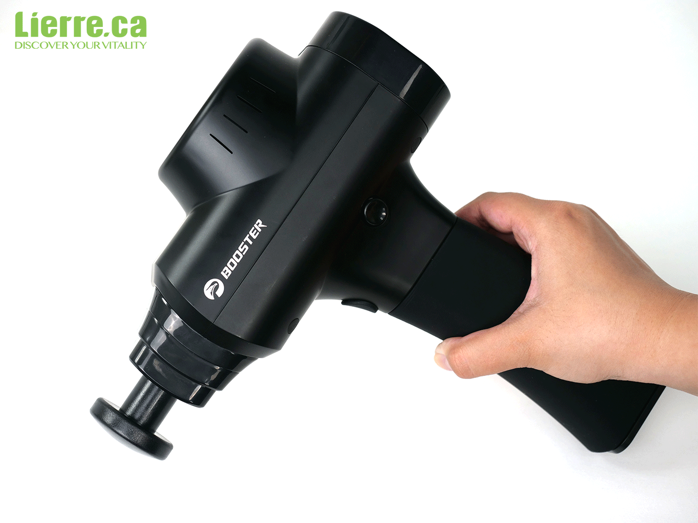 Booster 2X Percussion Therapy Massage Gun from Lierre.ca in Canada - Black Friday Blowout deals
