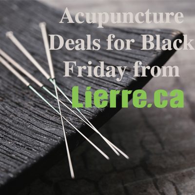 buy acupuncture needles during black friday sale at lierre.ca