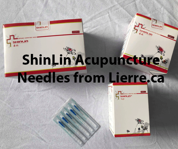 ShinLin Acupuncture needles from Lierre.ca Canada
