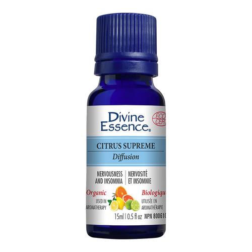 Citrus Supreme Blend Organic Essential Oil 30ml, DIVINE ESSENCE