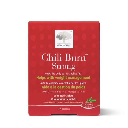 new nordic Chili Burn Strong Tablets